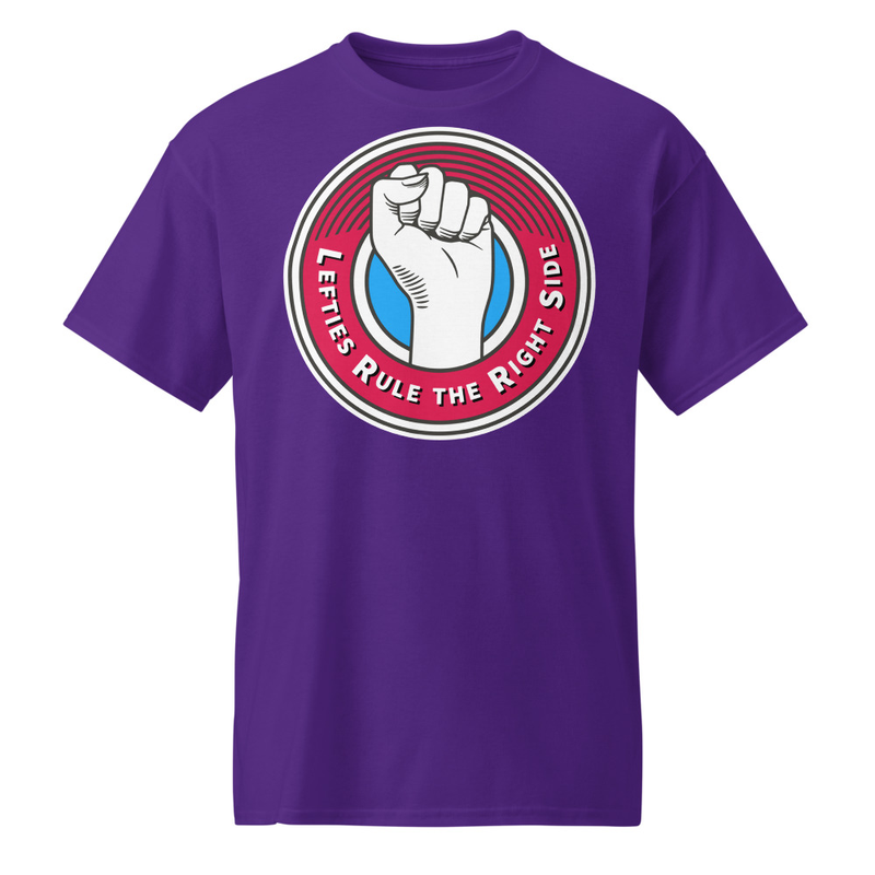 "Lefties Rule the Right Side" DryBlend® Shirt
