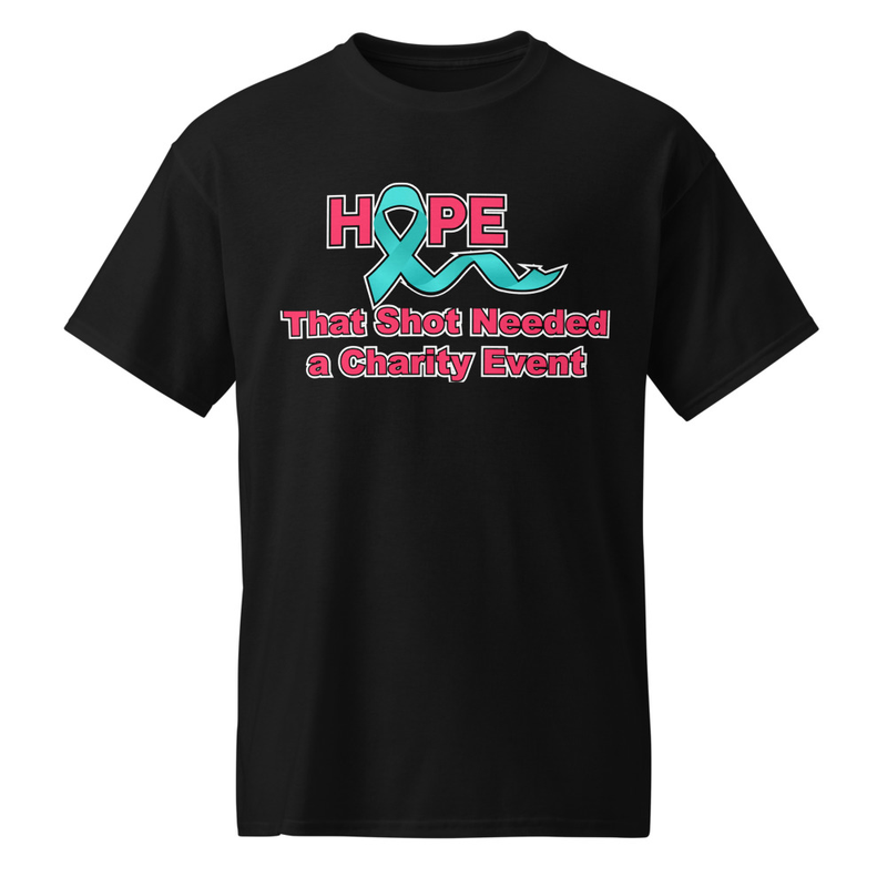 That Shot Needed a Charity Event" DryBlend® Shirt 