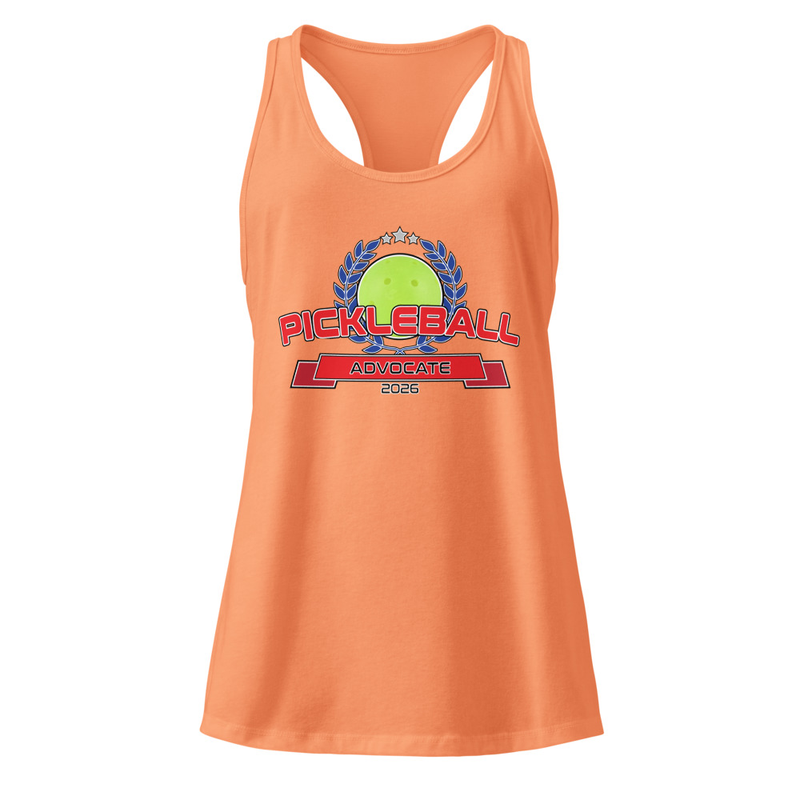 EXCLUSIVE Pickleball Advocate Women’s Fitted Racerback Tank
