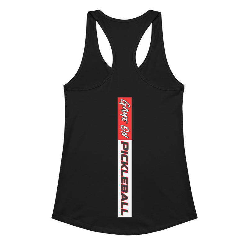 "Girl Power" Women’s Fitted Racerback Tank Top