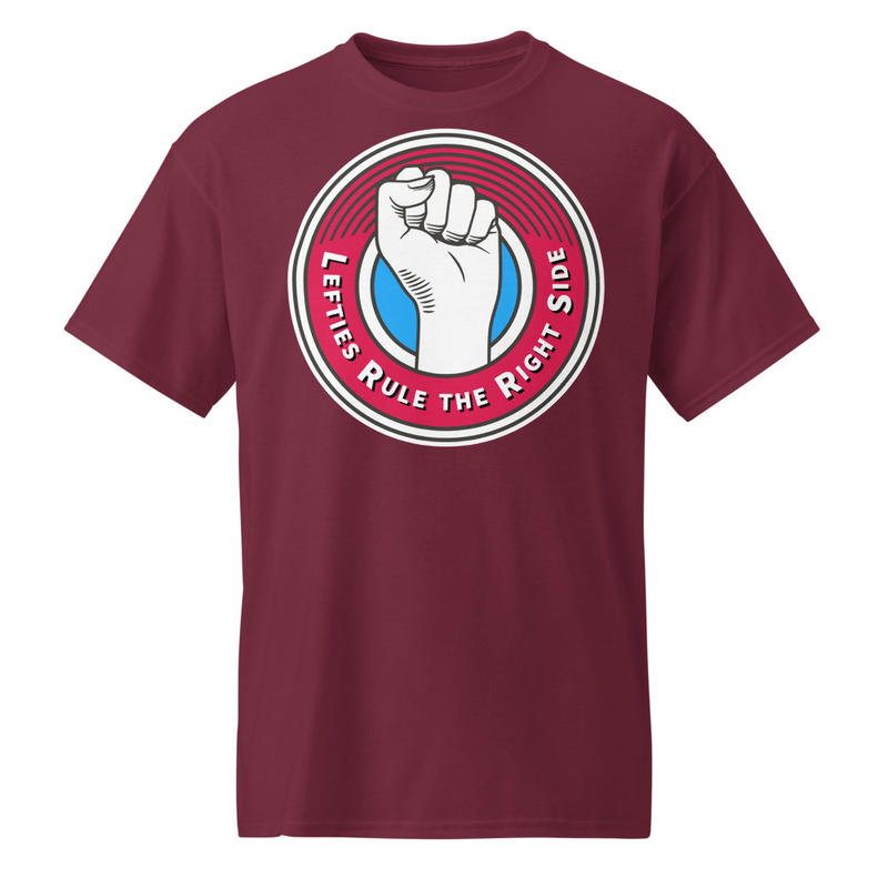 "Lefties Rule the Right Side" DryBlend® Shirt
