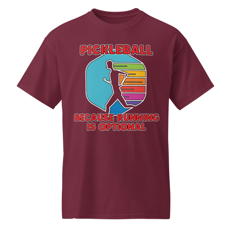 "Pickleball - Because Running is Optional" DryBlend® Shirt 