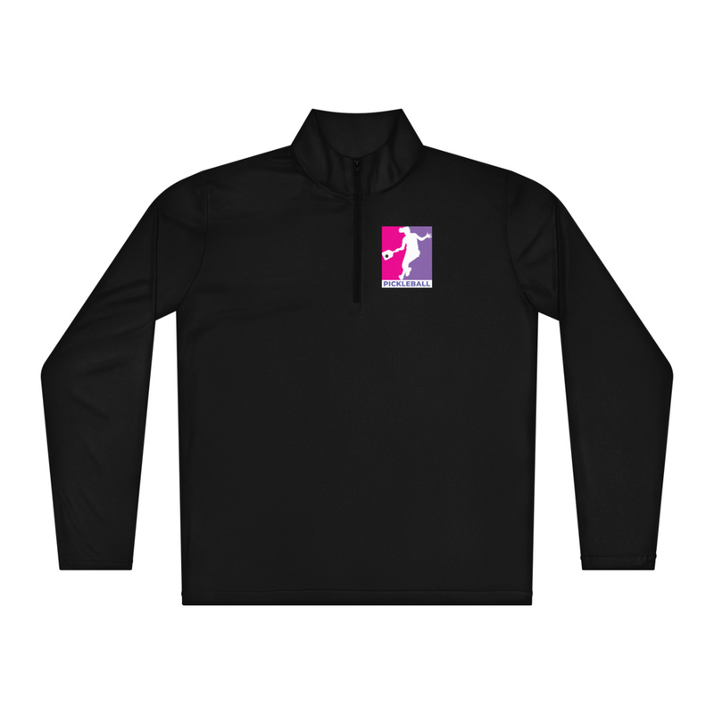 Un-Official Women's Pickleball Logo Lightweight Quarter-Zip Pullover