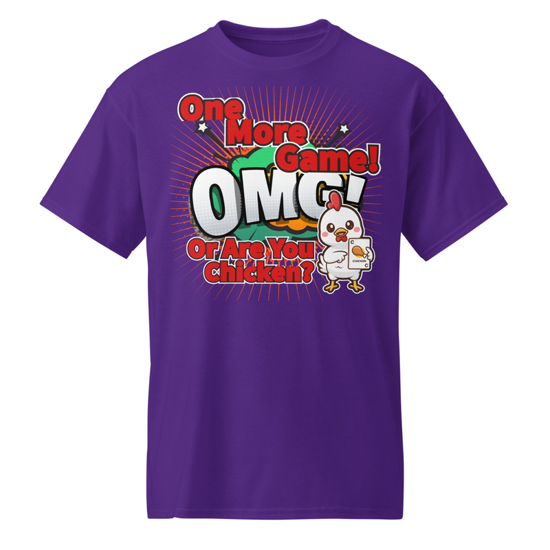 "One More Game! Chicken?" DryBlend® Shirt
