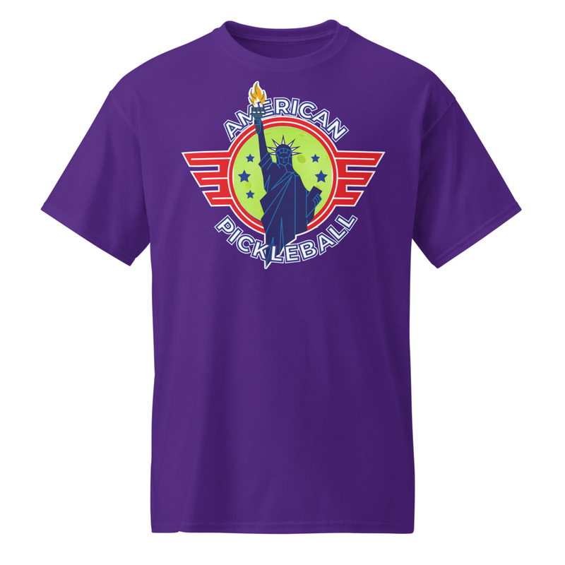 "American-Pickleball" (Variant 1) DryBlend® Shirt