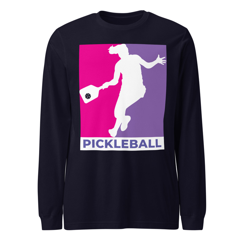 Un-Official Women's Pickleball Logo Unisex Long Sleeve Tee