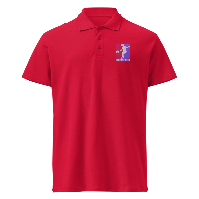 Un-Official Women's Pickleball Logo Premium Pique Polo Shirt