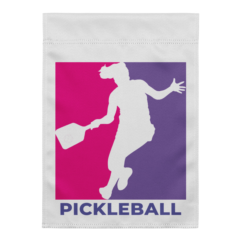 Un-Official Women's Pickleball Logo Garden Flag