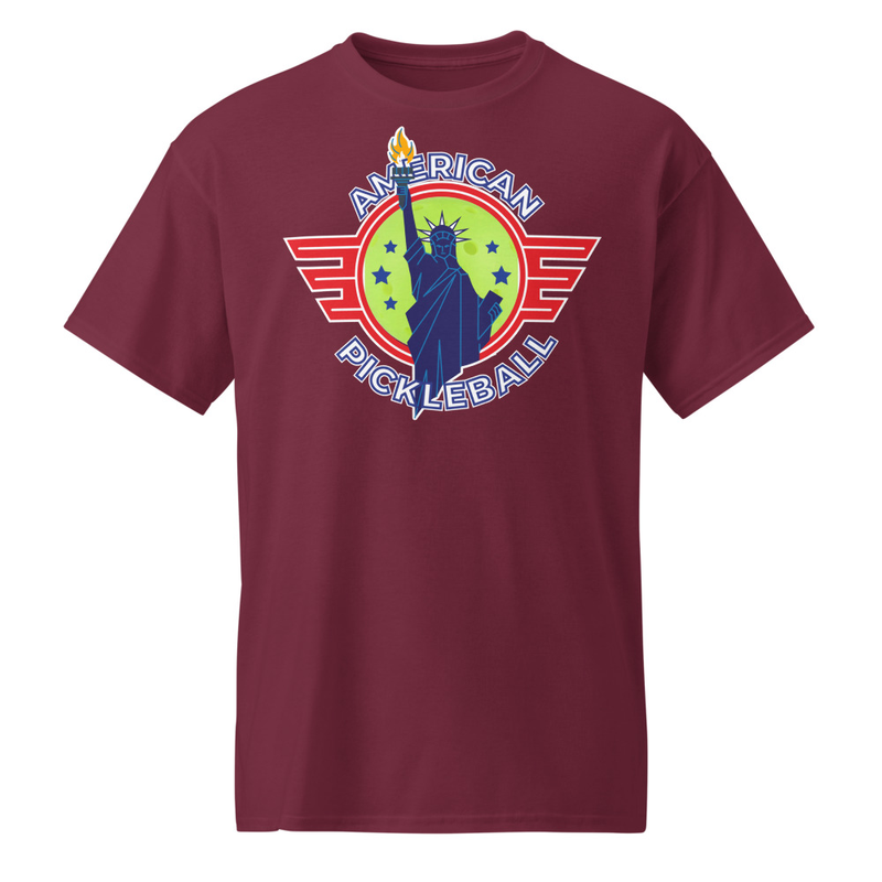 "American-Pickleball" (Variant 1) DryBlend® Shirt
