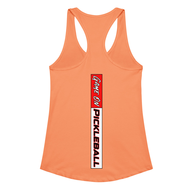 "Smart • Strong • Fearless" Women’s Fitted Racerback Tank Top