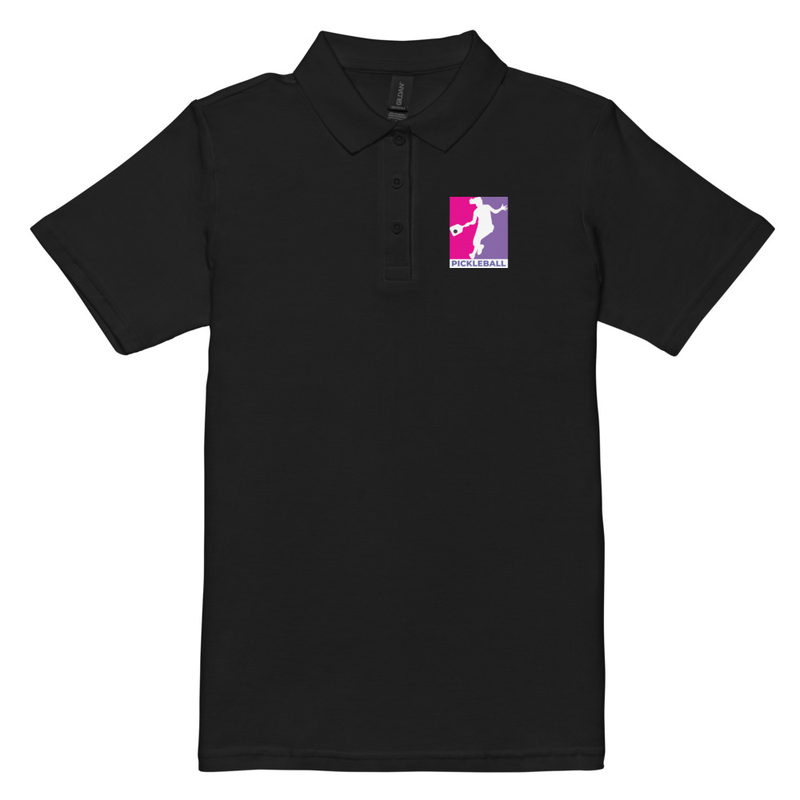 Un-Official Women's Pickleball Logo Women’s Pique Polo Shirt