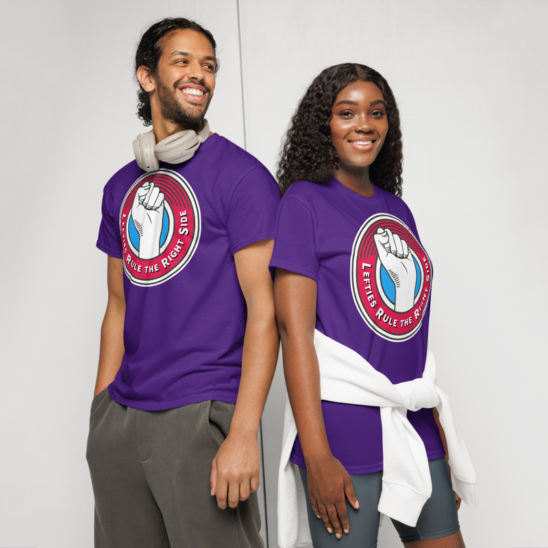 "Lefties Rule the Right Side" DryBlend® Shirt