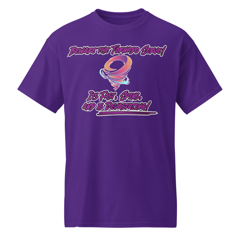"Beware the Tornado Serve" DryBlend® Shirt