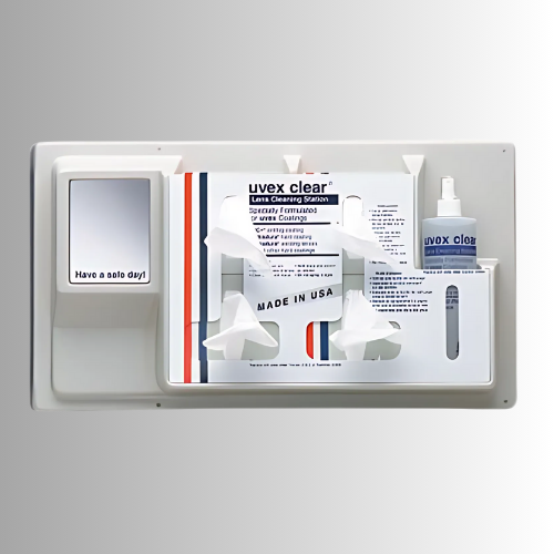 HandHelmet Uvex Lens Cleaning Station