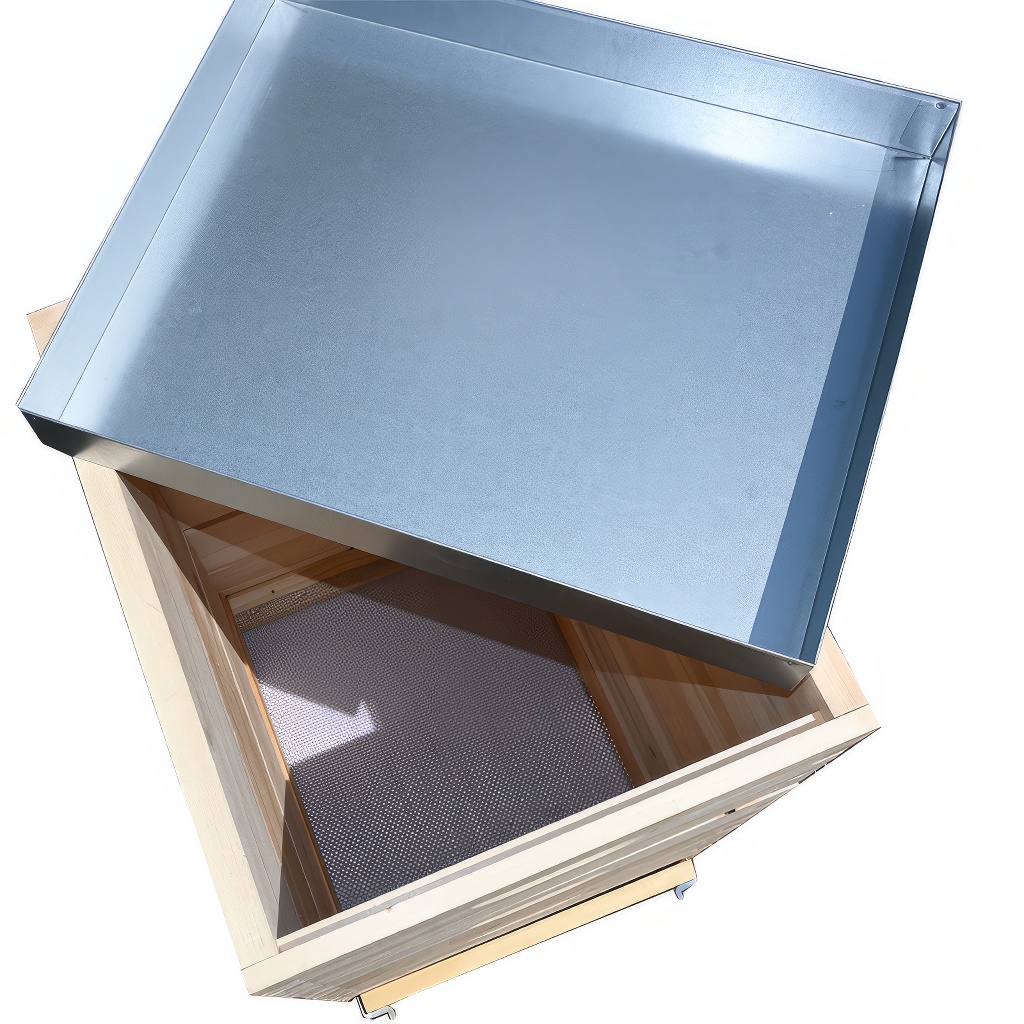 Ruche Langstroth 5 x 3/4 (185) - 10 cadres - zinc