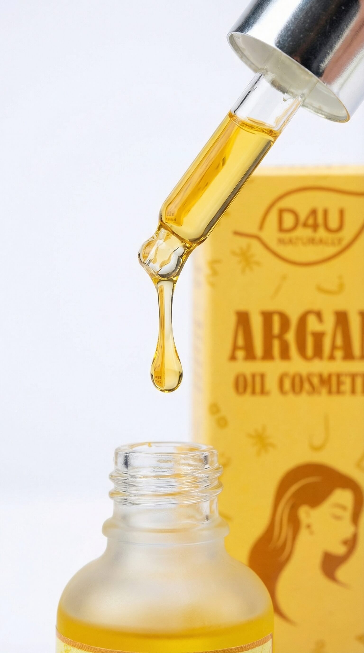 Huile d'Argan Cosmétique Pure 30ML | D4U Naturally