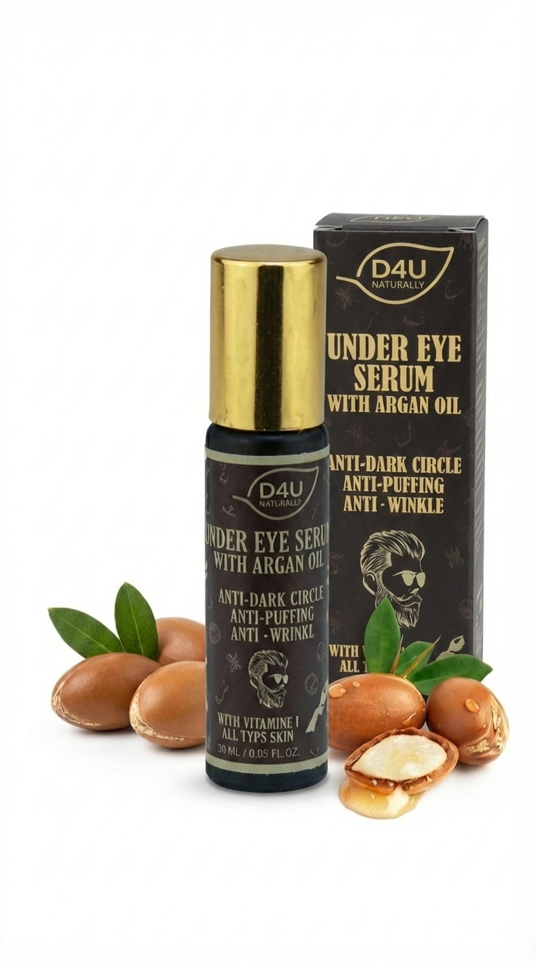 Sérum Contour des Yeux Regard Éclatant – Huile d’Argan & Antioxydants