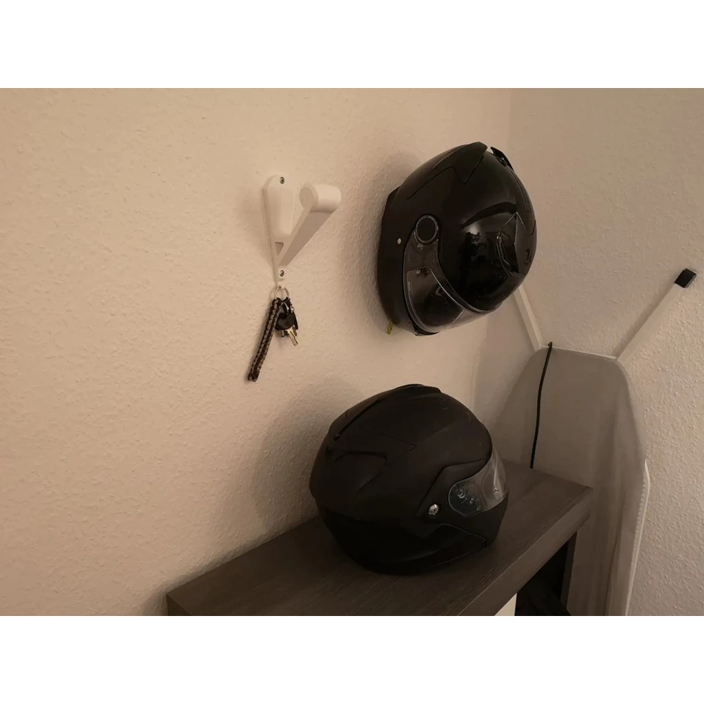 MÓC TREO MŨ BẢO HIỂM GẮN TƯỜNG – GỌN GÀNG, TIỆN LỢI, CHẮC CHẮN