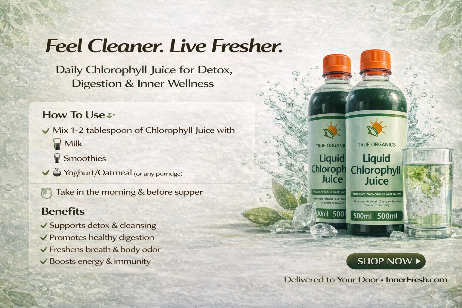 Liquid Chlorophyll Juice – 500ml