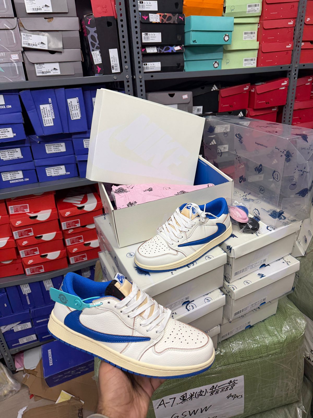 Nike Air Jordan 1 Low OG Blue Cream