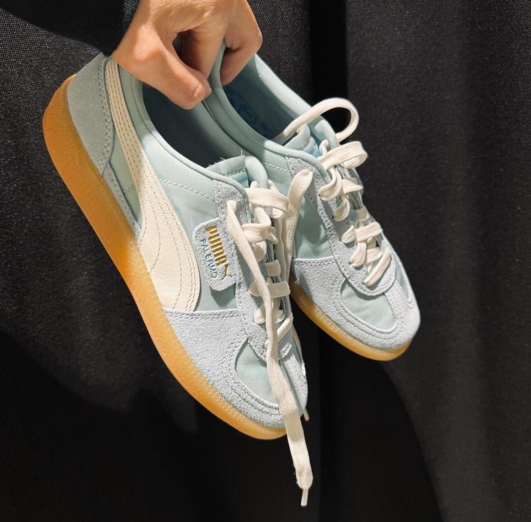 Puma Palermo Pastel Blue Sneakers