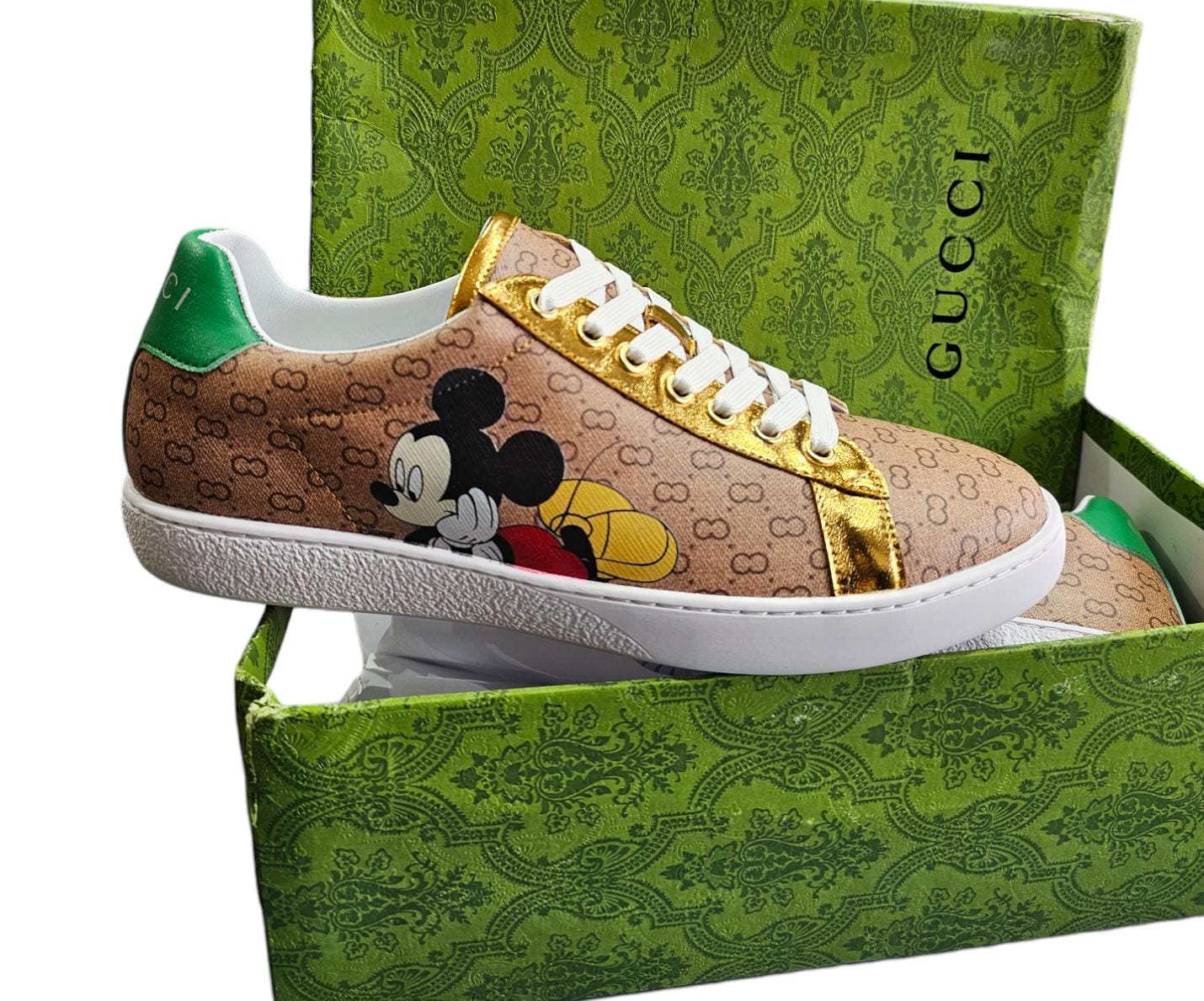 Gucci X Mickey Mouse Sneakers