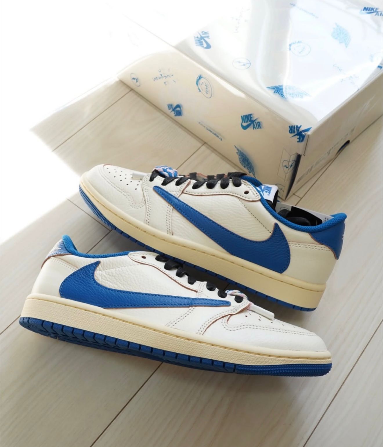 Nike Air Jordan 1 Low OG Blue Cream