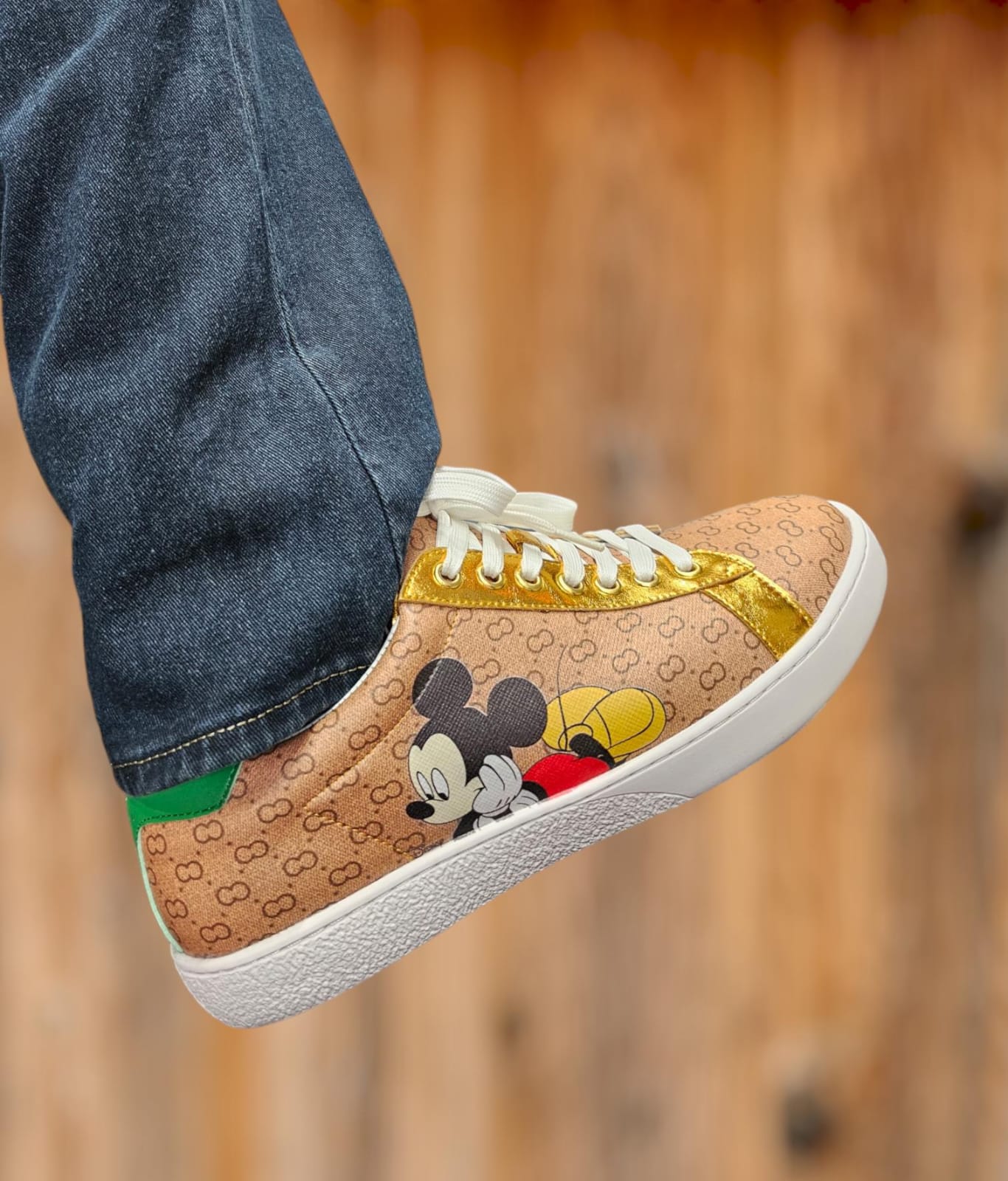 Gucci X Mickey Mouse Sneakers