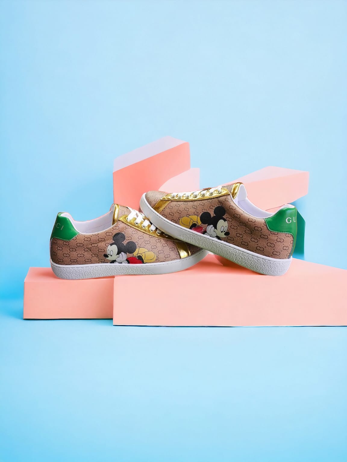 Gucci X Mickey Mouse Sneakers