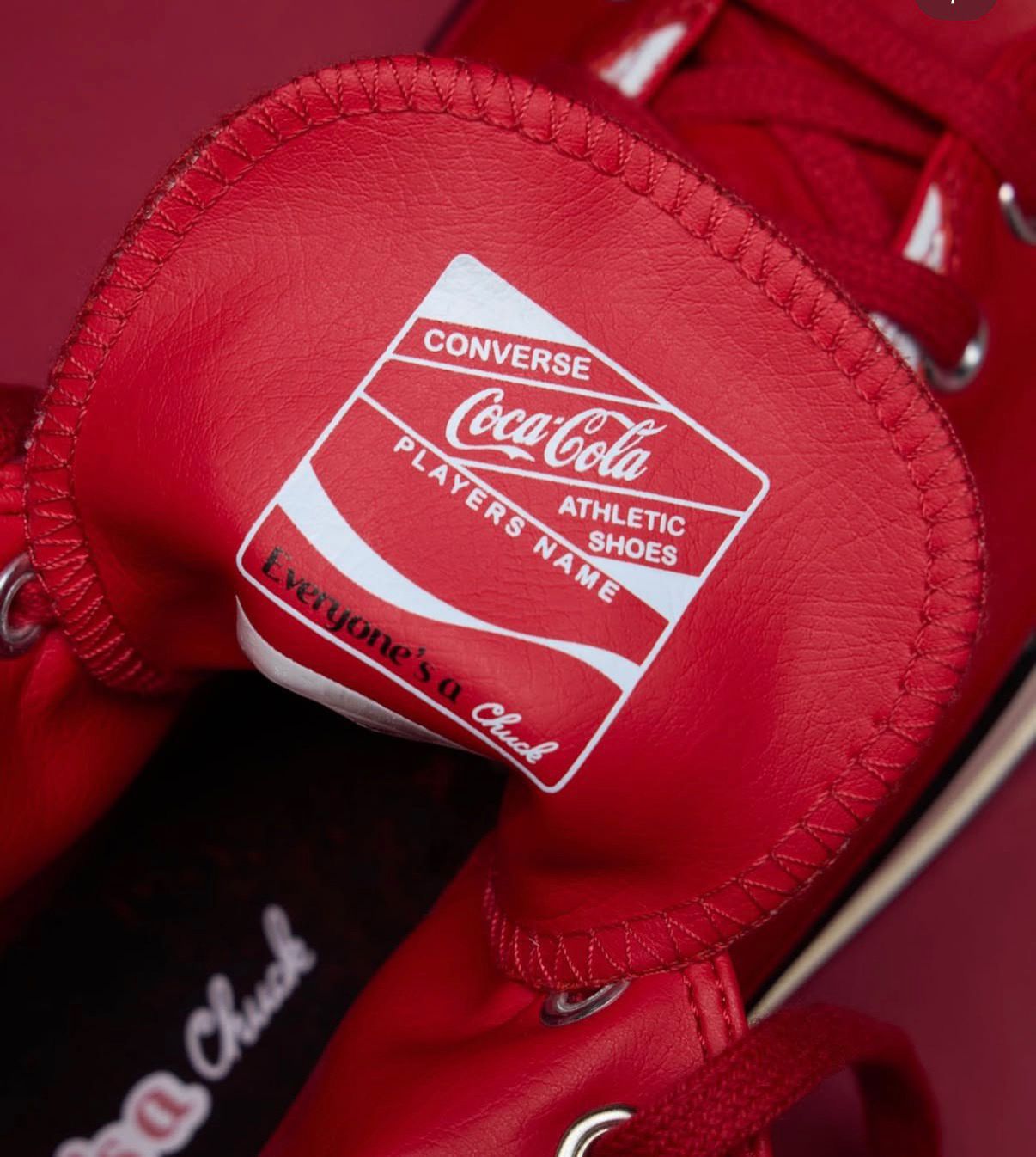 Converse Chuck Coka- Cola Red High-Top Sneakers