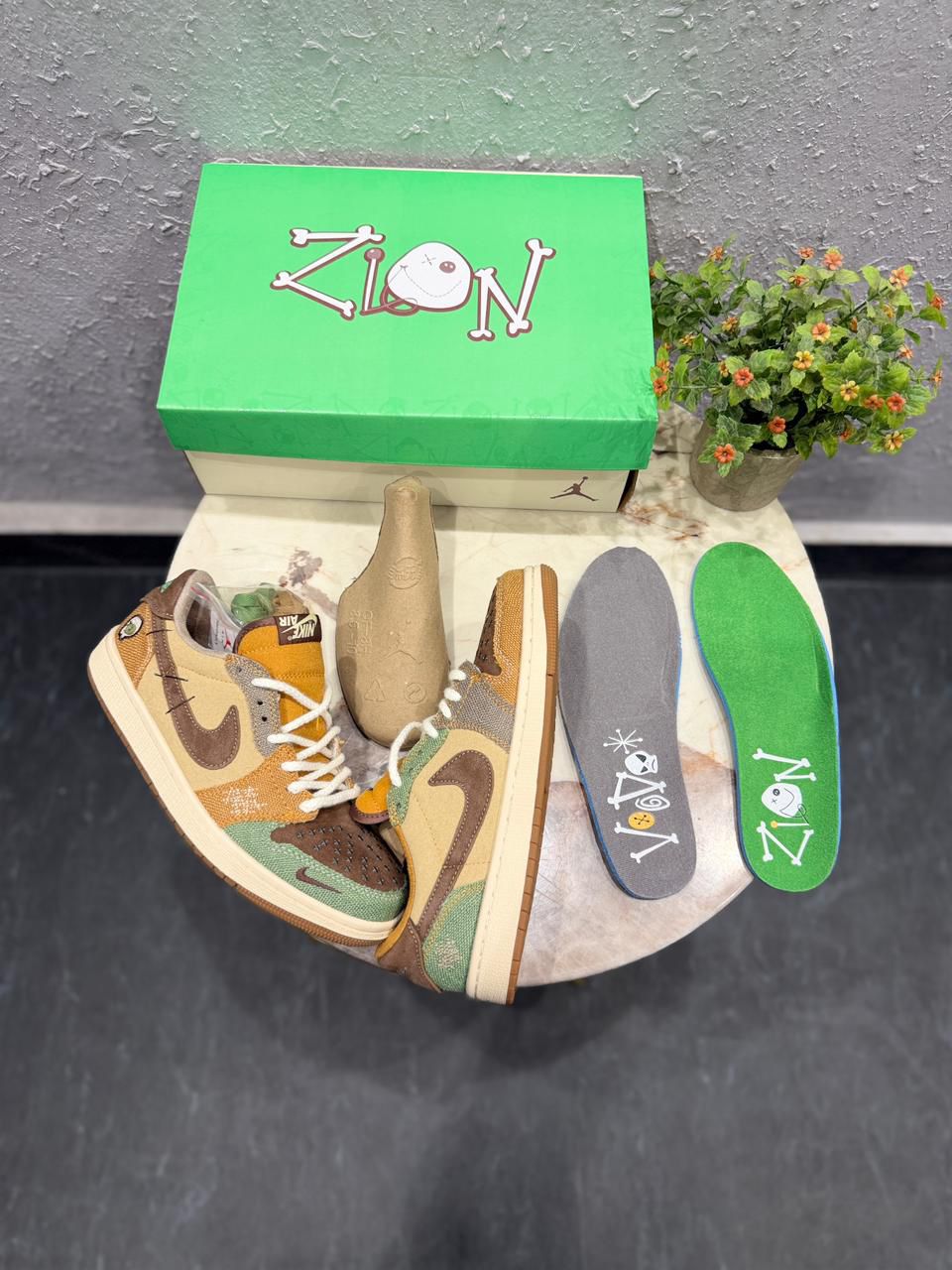 Nike Air Jordan 1 Low Voodoo Zion