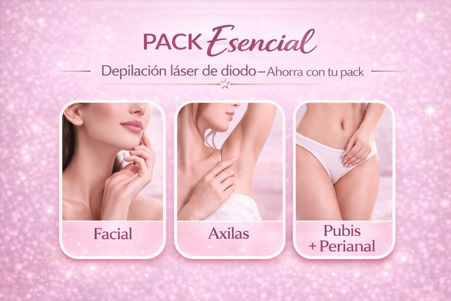 Depilación Láser Diodo Packs