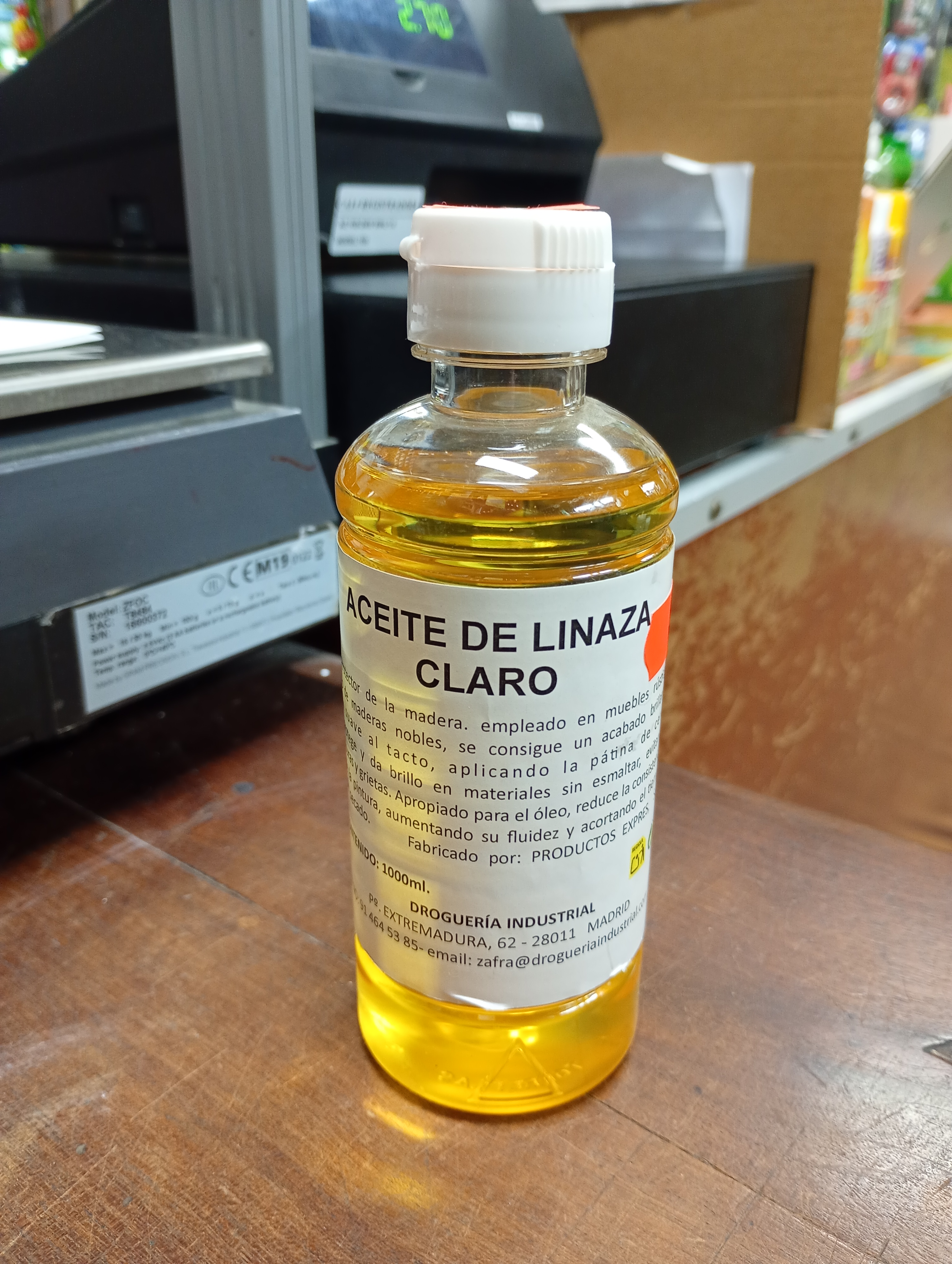 Aceite de Linaza Claro