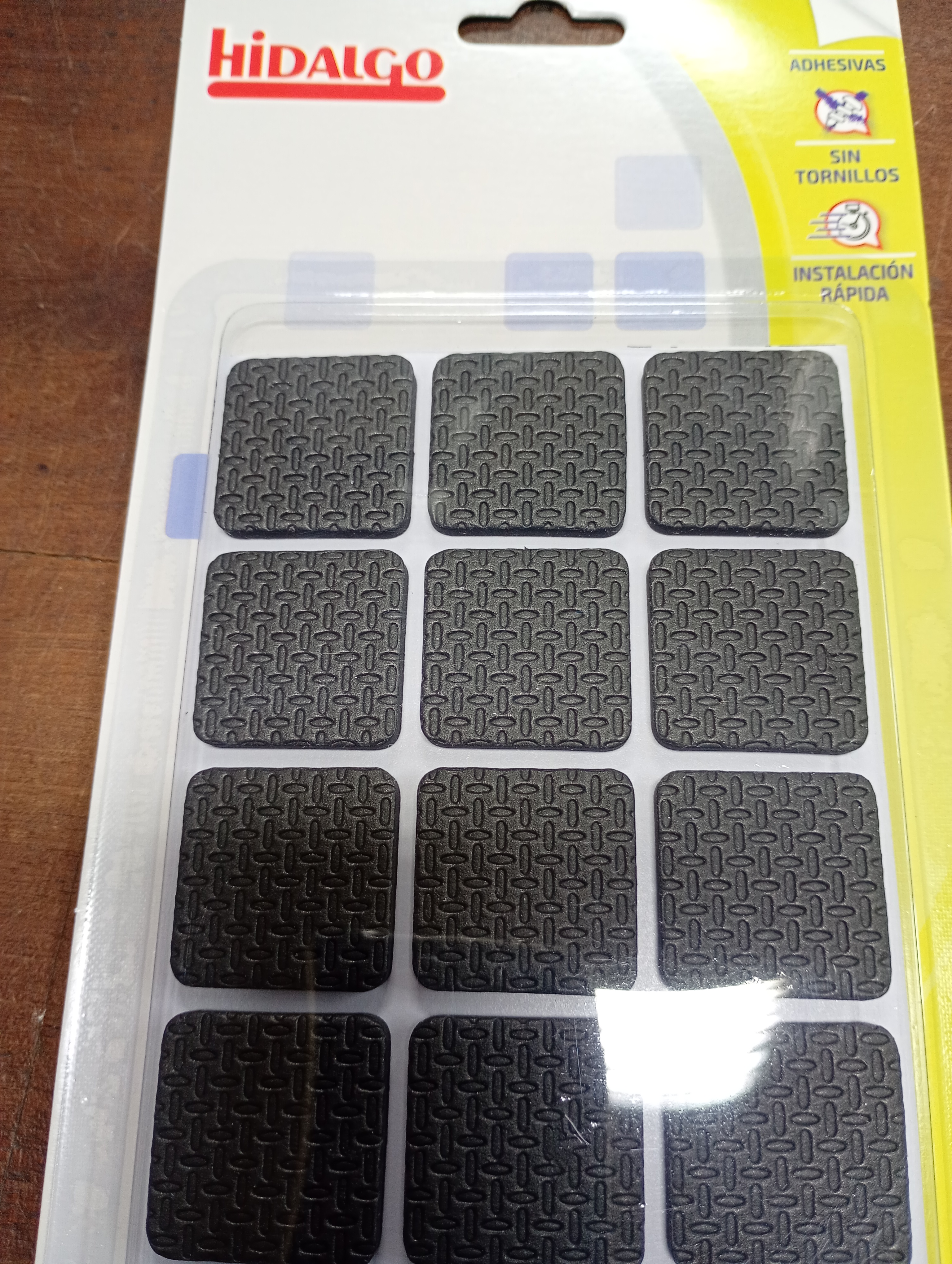 Almohadillas Adhesivas Antideslizantes cuadrados