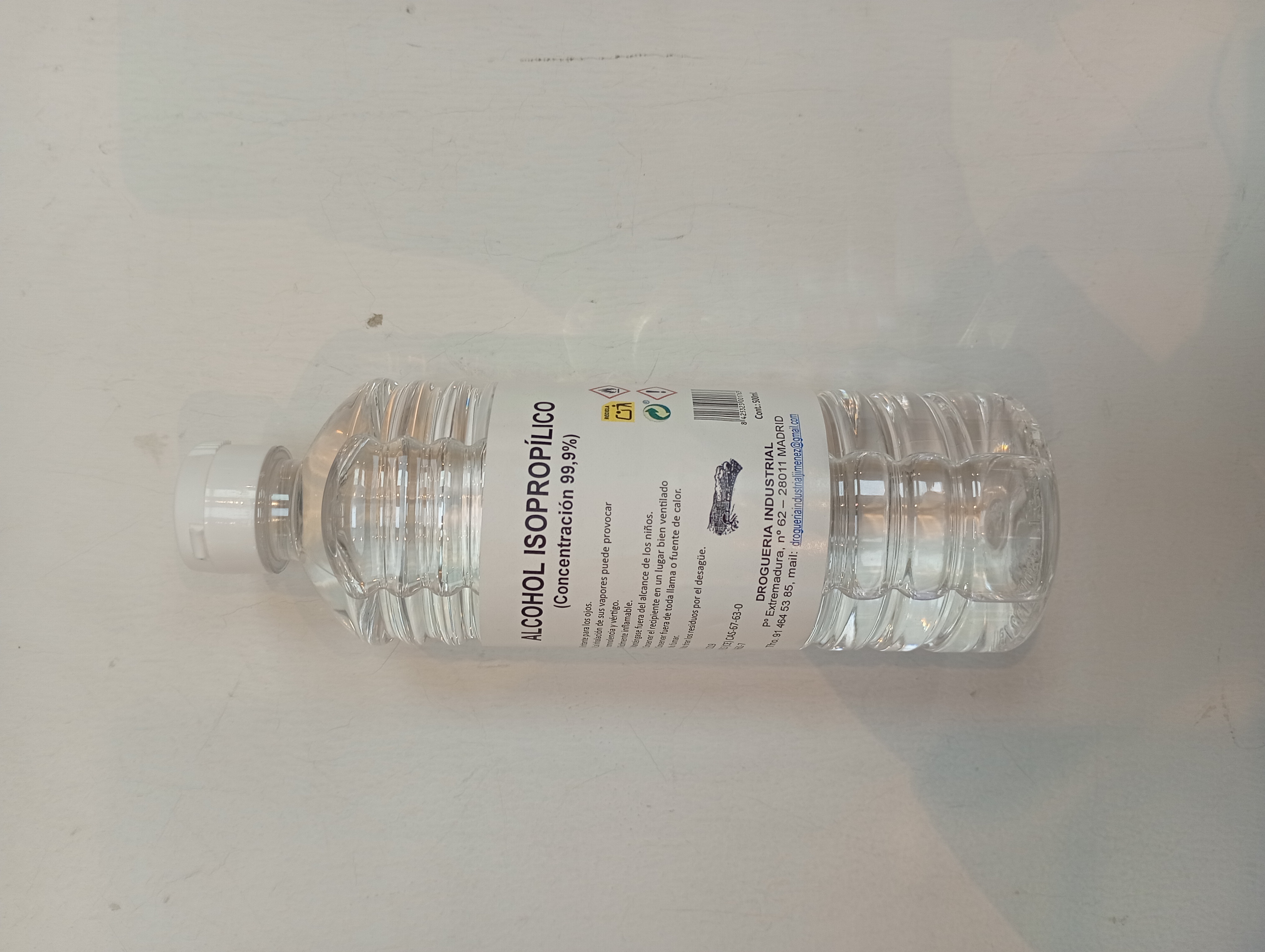 ALCOHOL ISOPROPILICO 1L/500ML/250ML