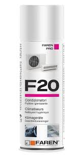 Spray desinfectante F20 para aire acondicionado