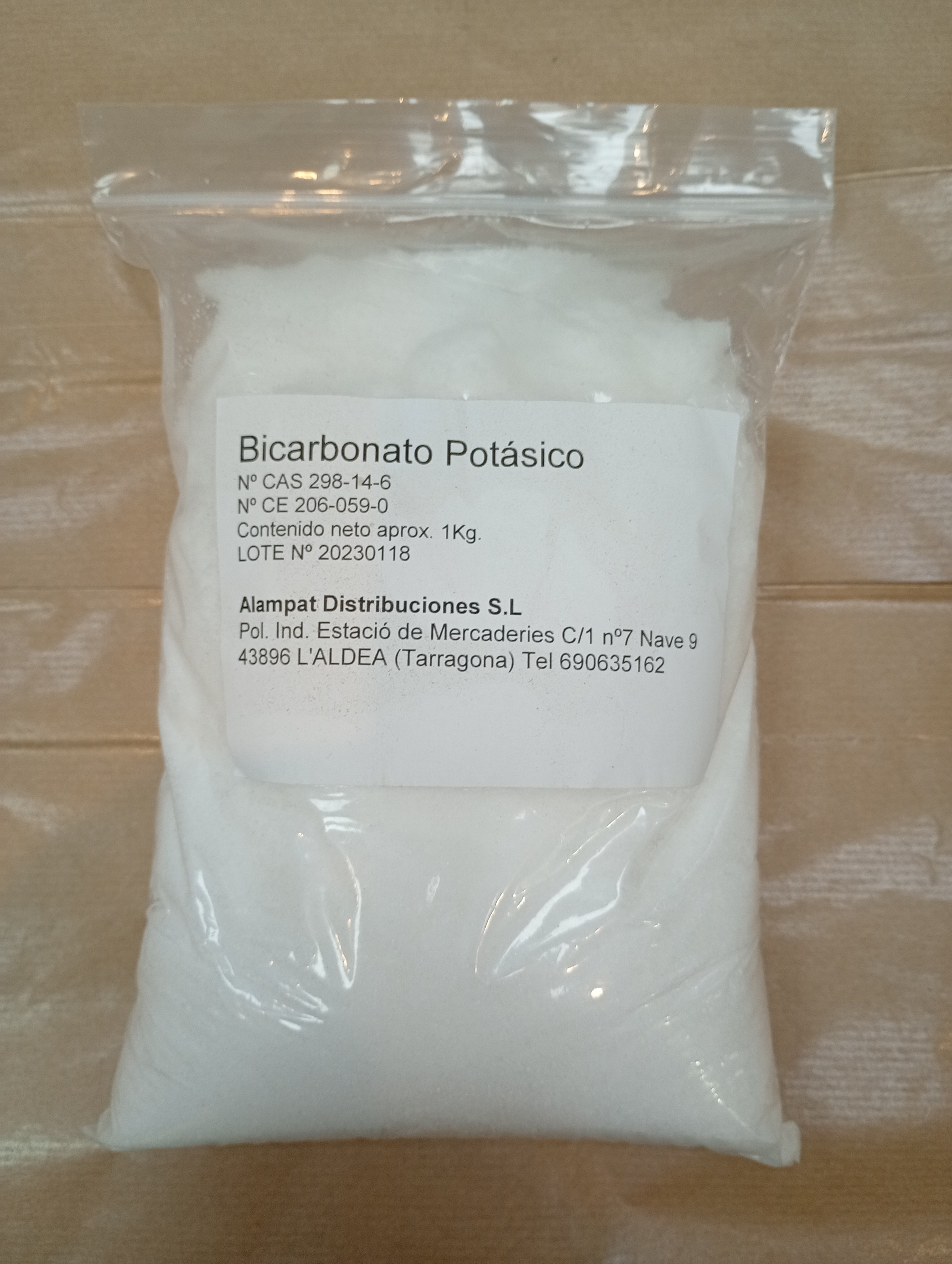 Bicarbonato Potásico