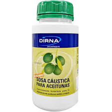 Sosa Cáustica para Aceitunas