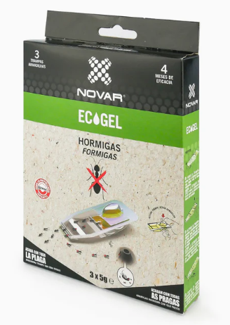NOVAR ECOGEL HORMIGAS TRAMPA 3X 5GR