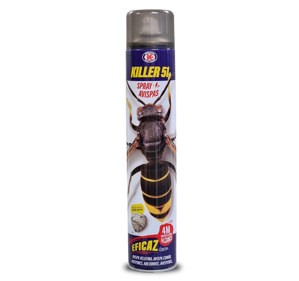 KILLER 51 SPRAY AVISPAS 750ML 4M DE ALCANCE