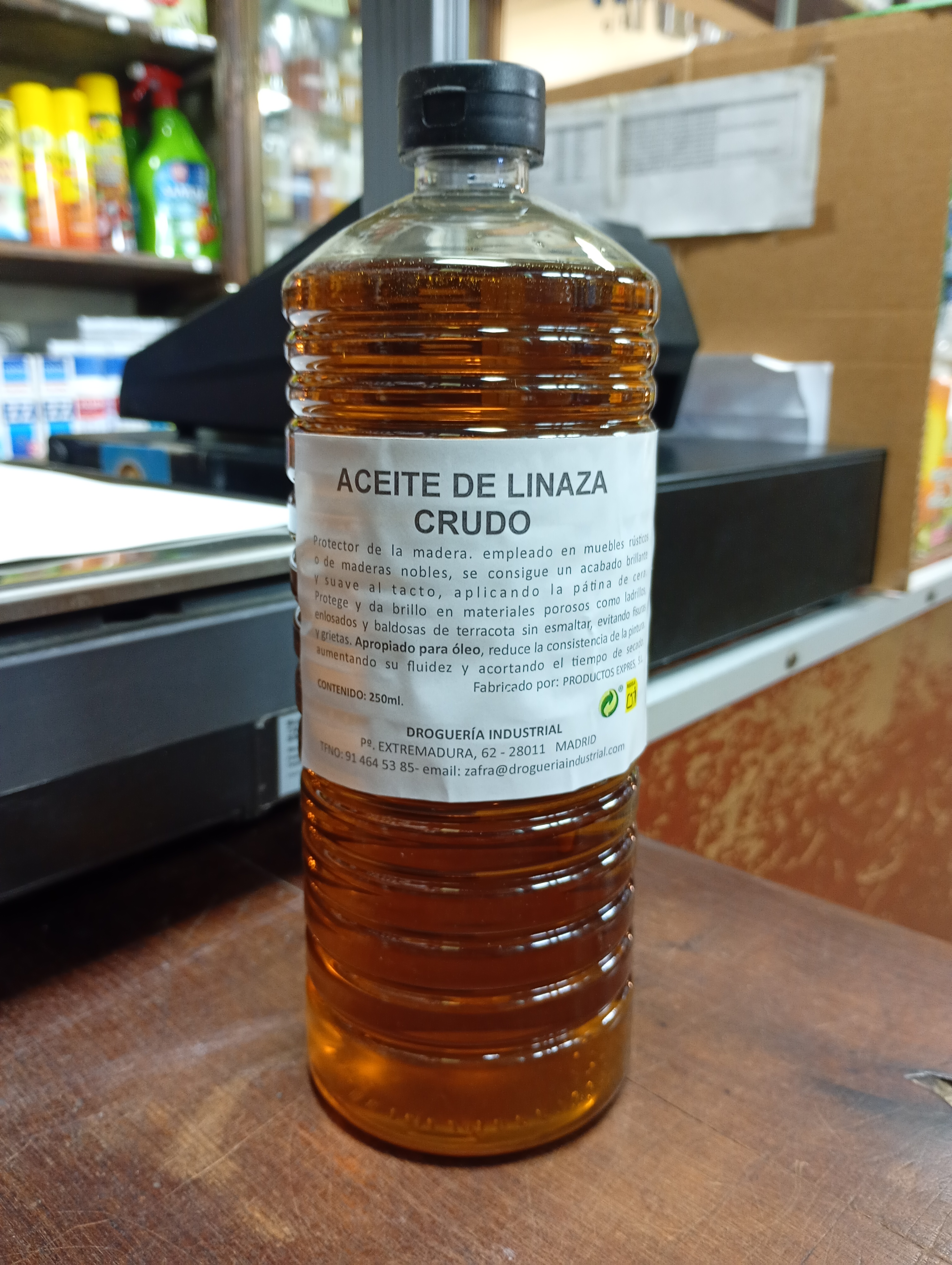Aceite de Linaza Crudo