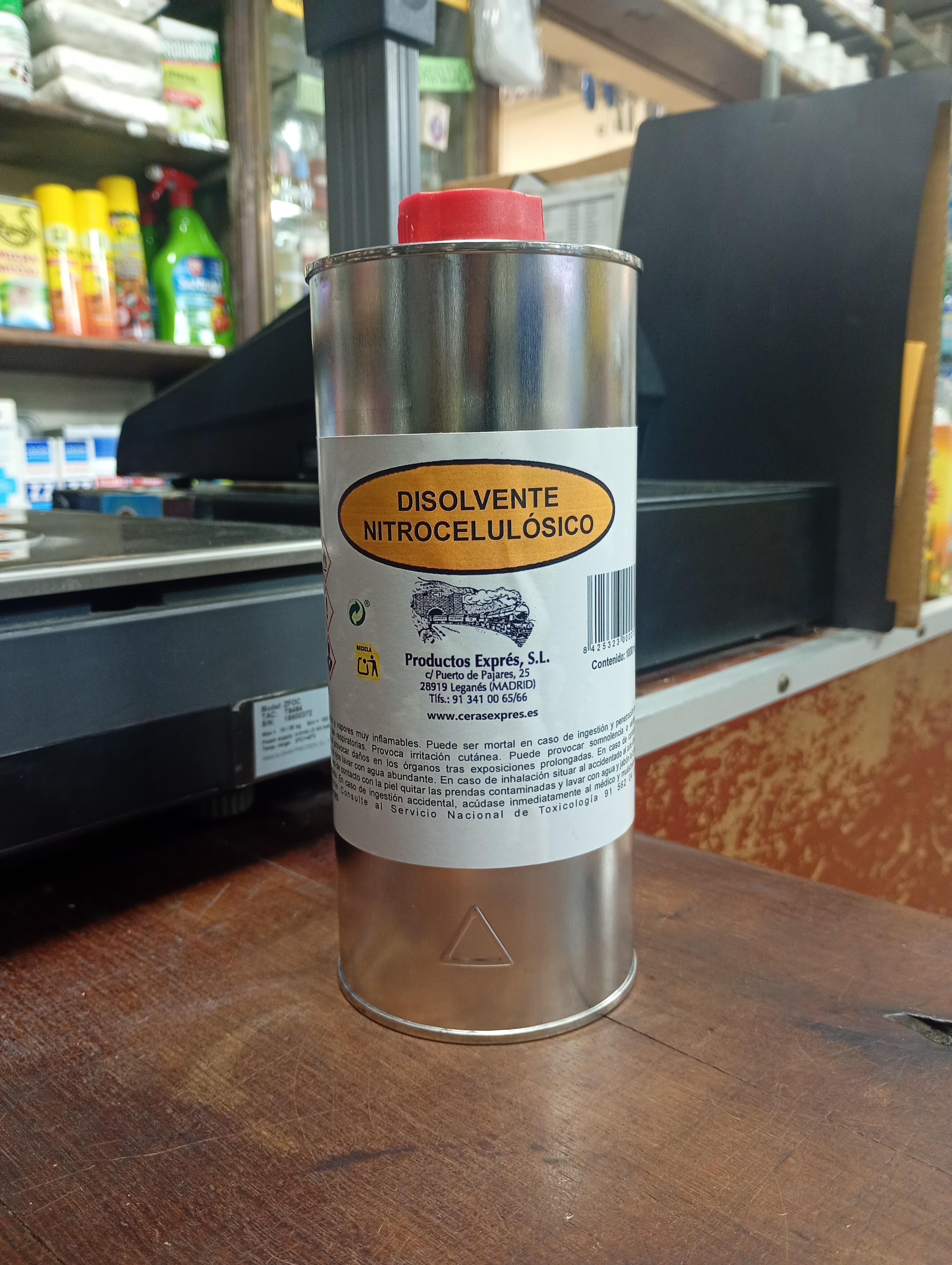 Disolvente Nitrocelulósico