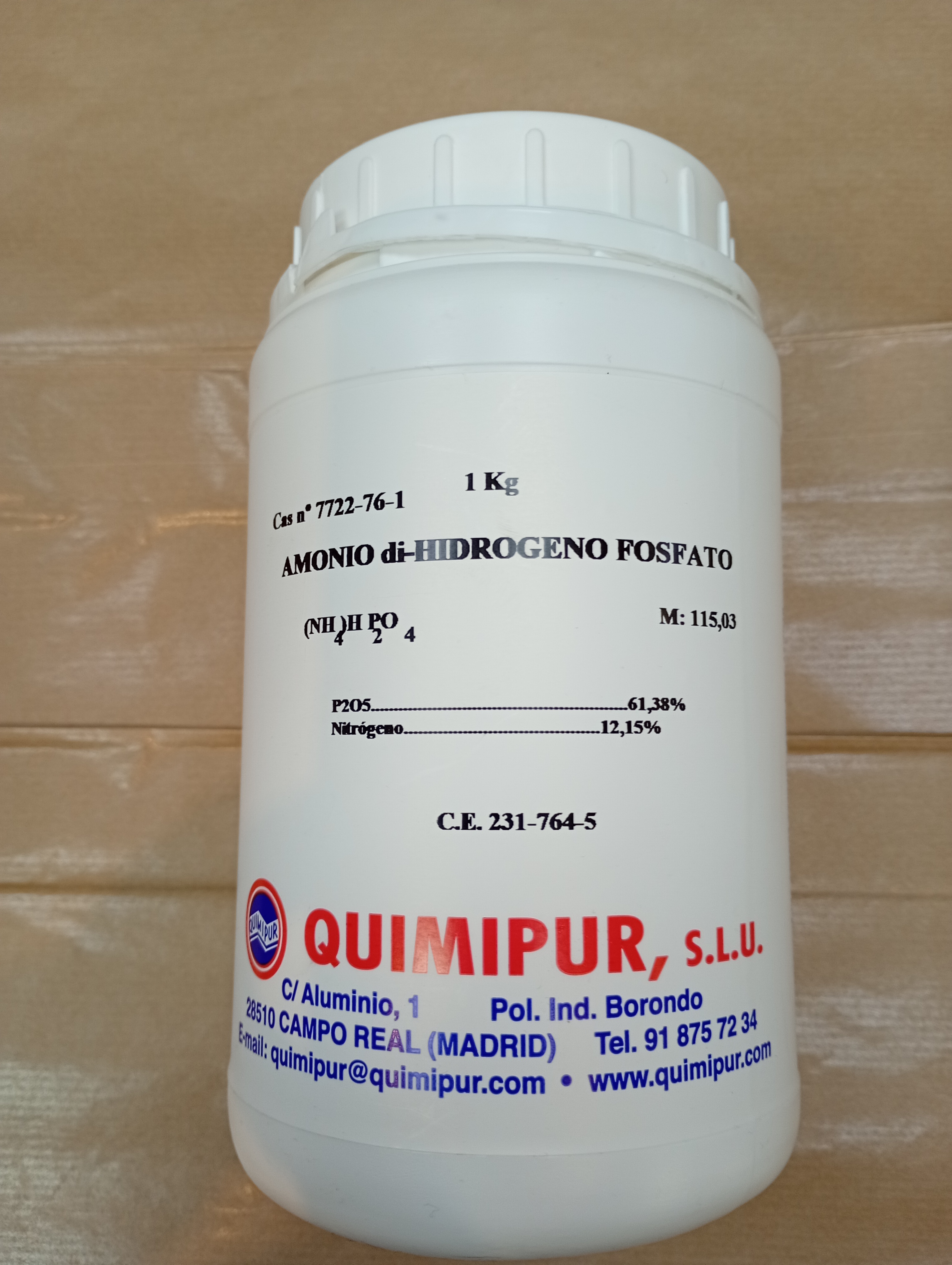 Amonio dihidrogeno fosfato 1kg