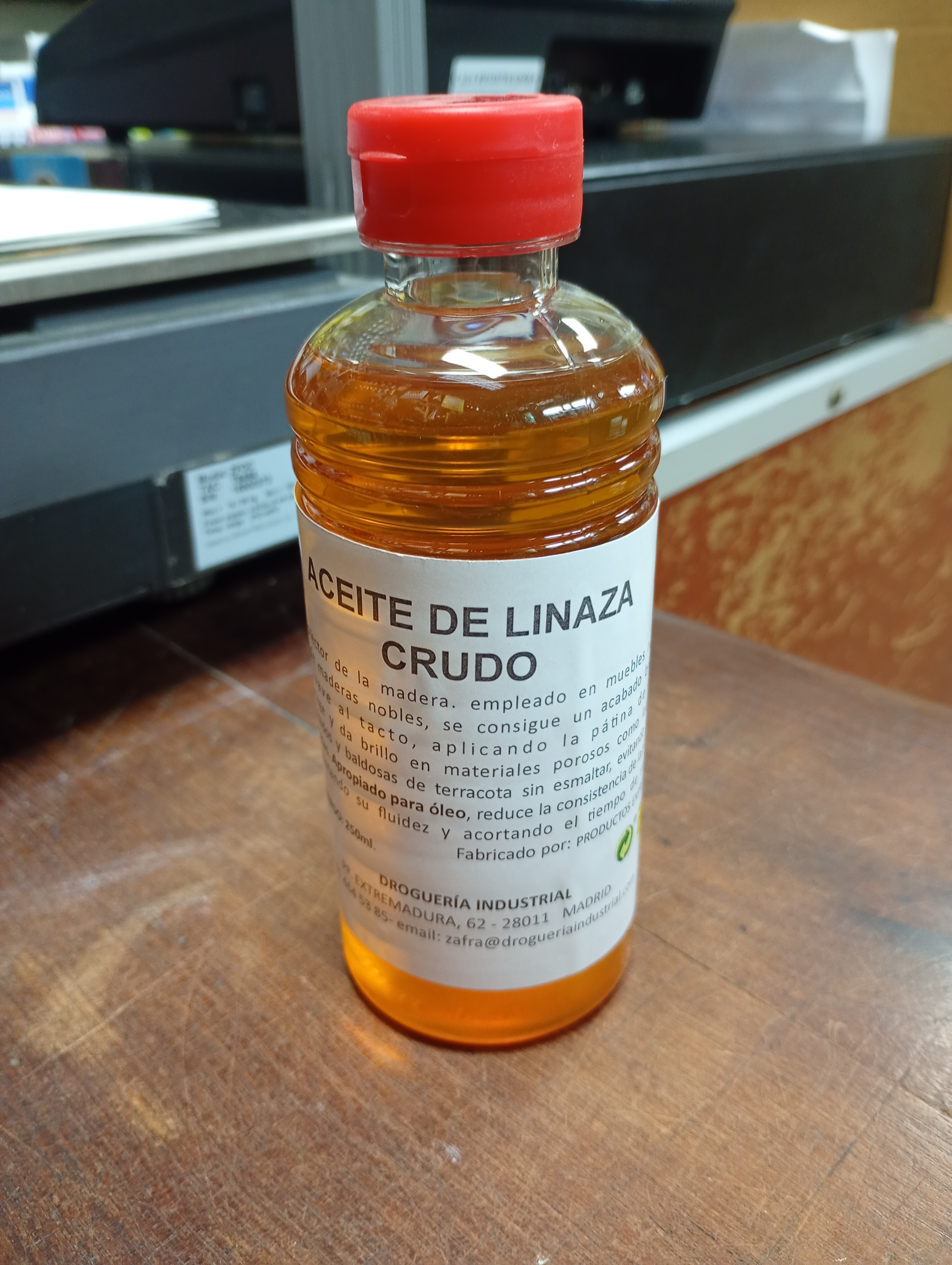 Aceite de Linaza Crudo