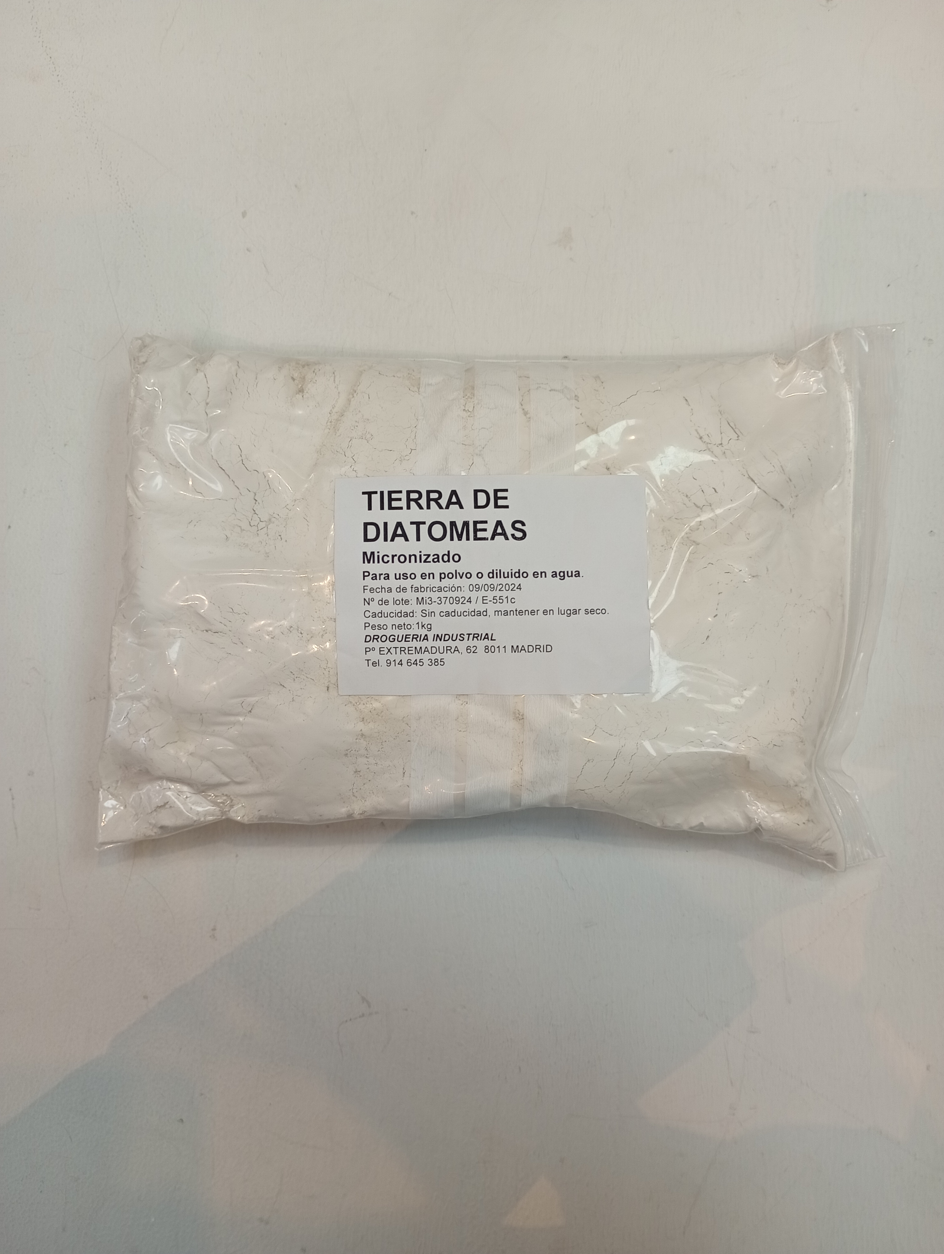 TIERRA DE DIATOMEAS 1KG