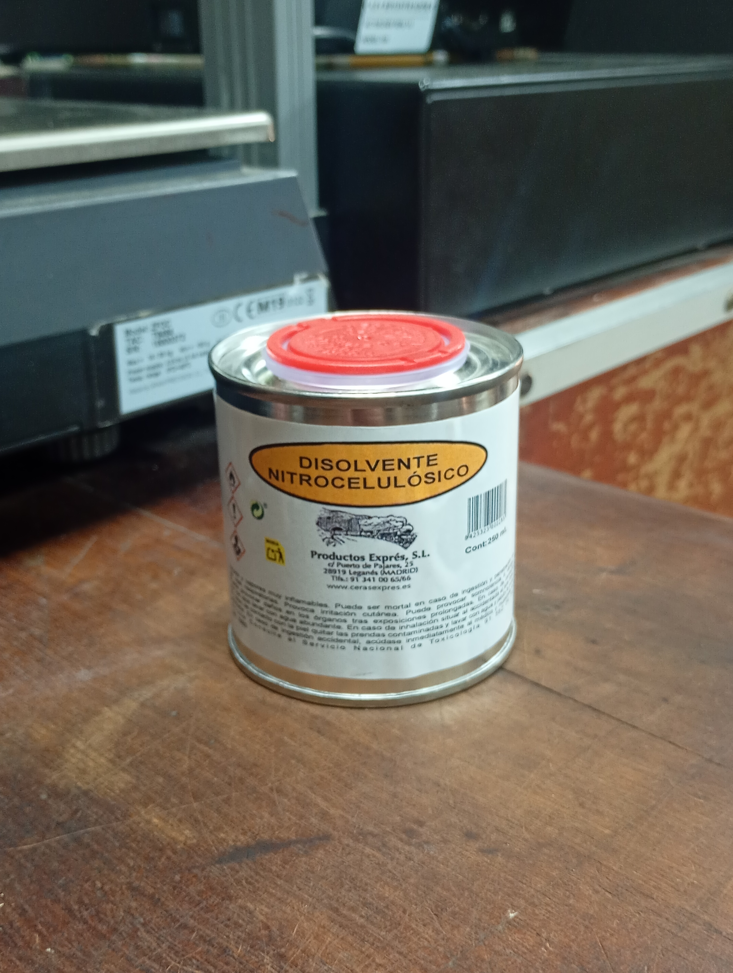 Disolvente Nitrocelulósico