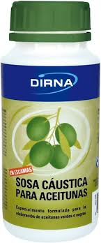 Sosa Cáustica para Aceitunas