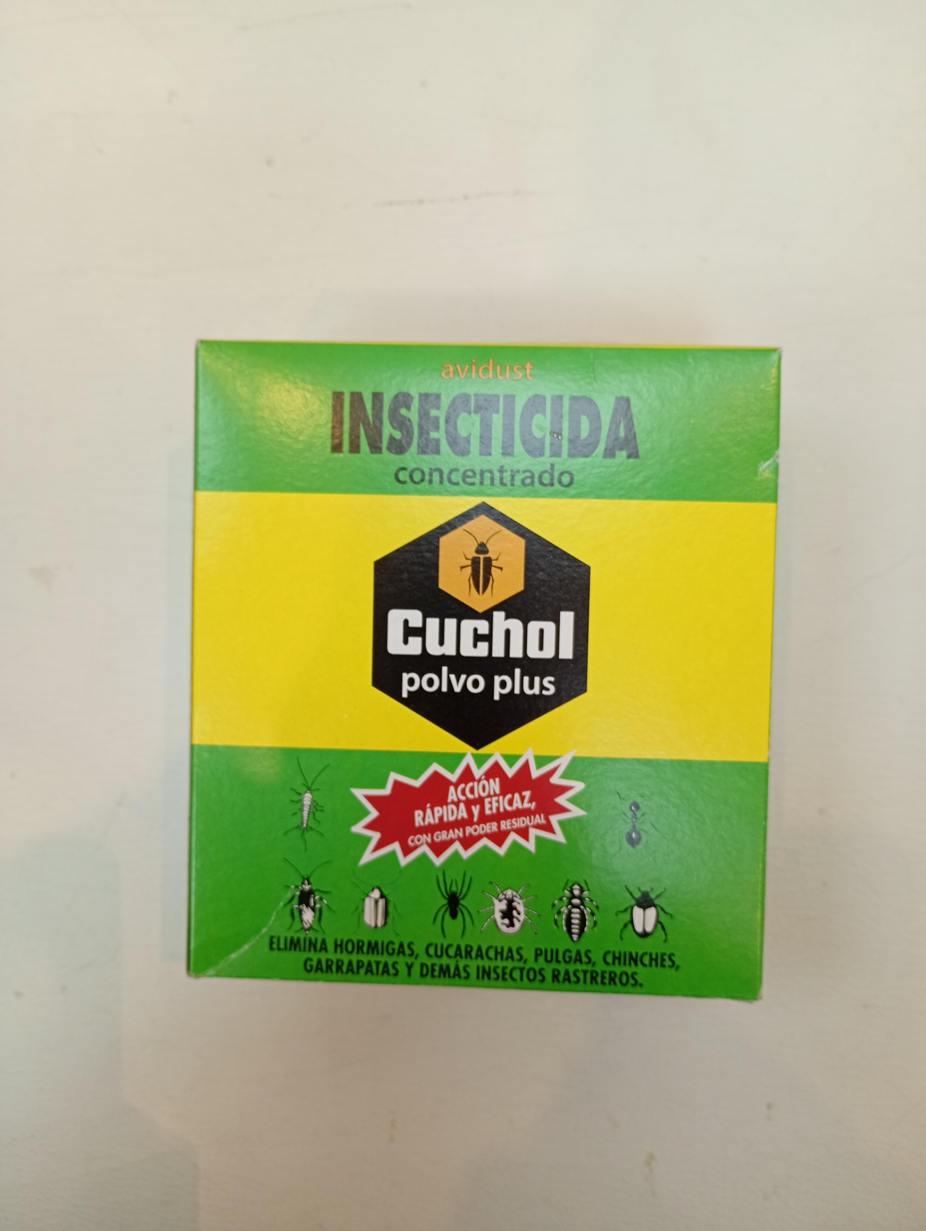 CUCHOL INSECTICIDA POLVO PLUS 250GR / 100GR