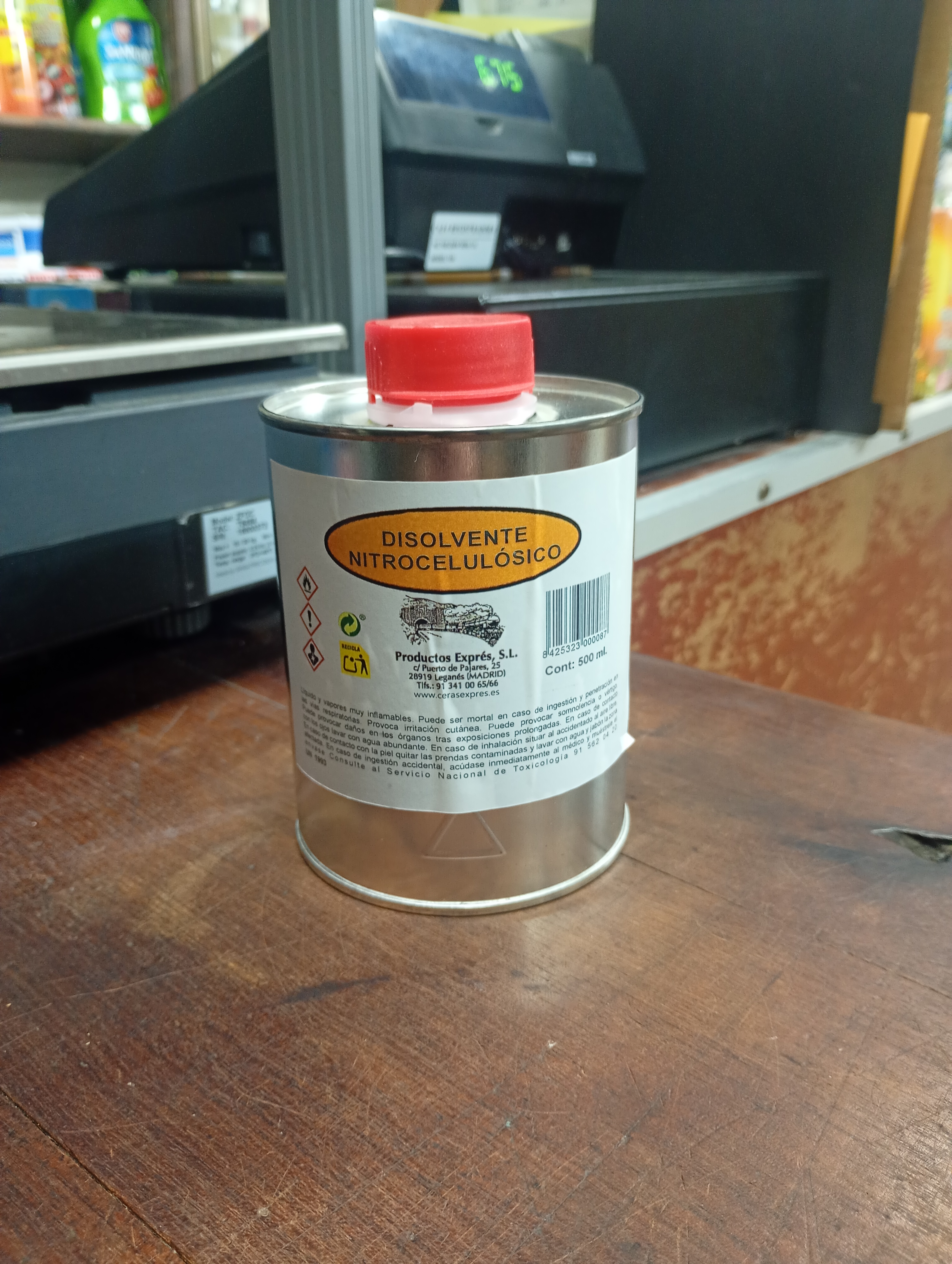 Disolvente Nitrocelulósico