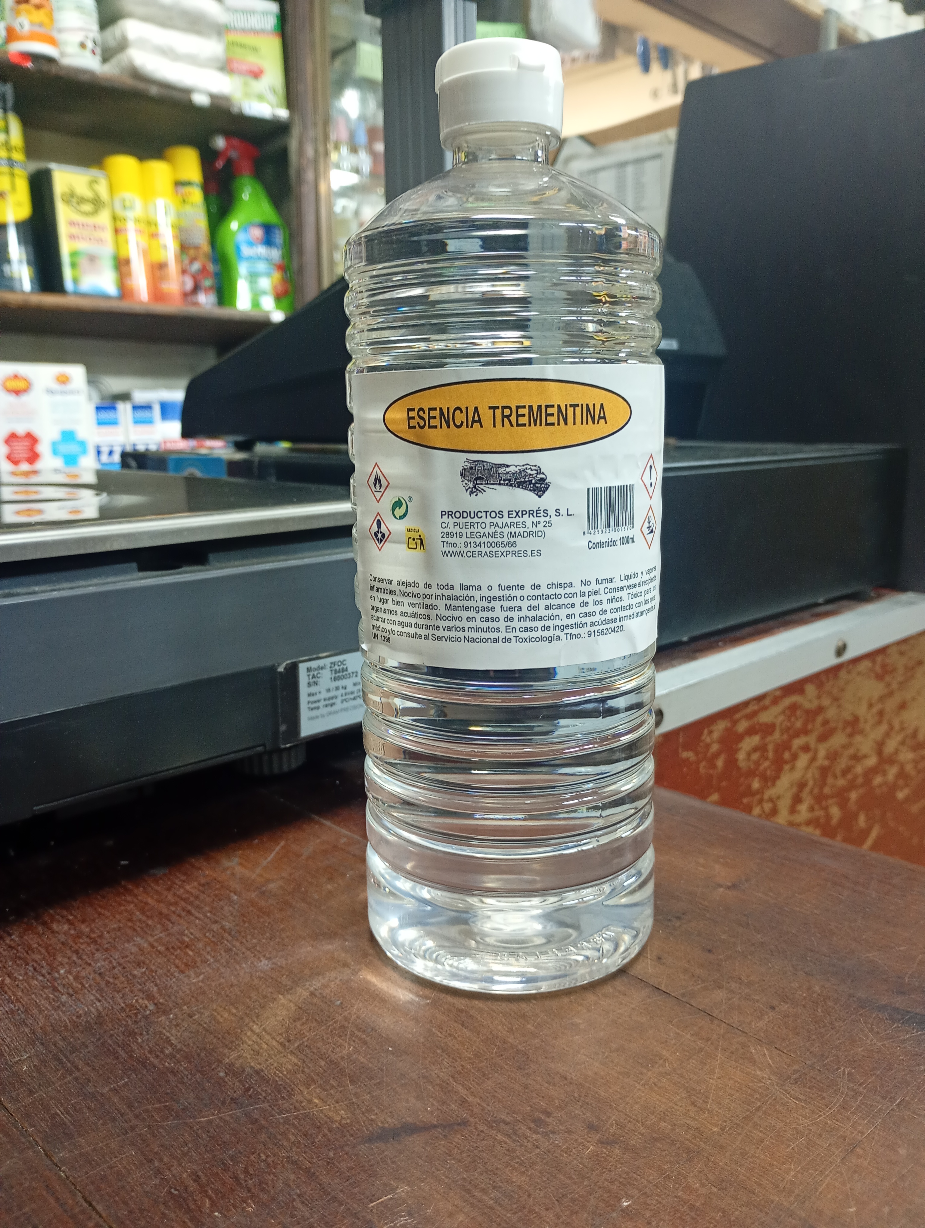 Esencia de Trementina